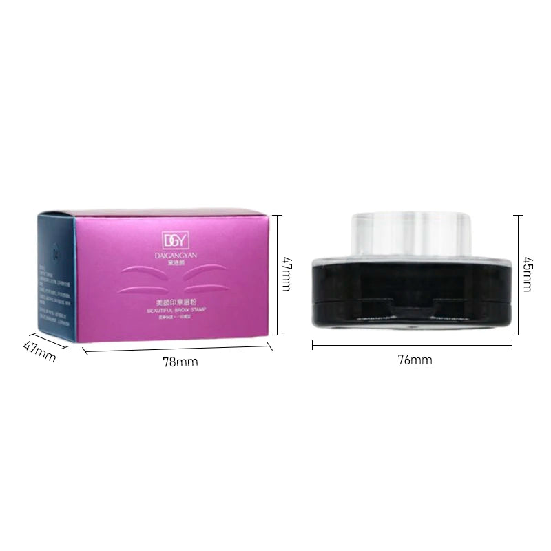 Waterproof Eyebrow Powder Stamp For Professional Makeup