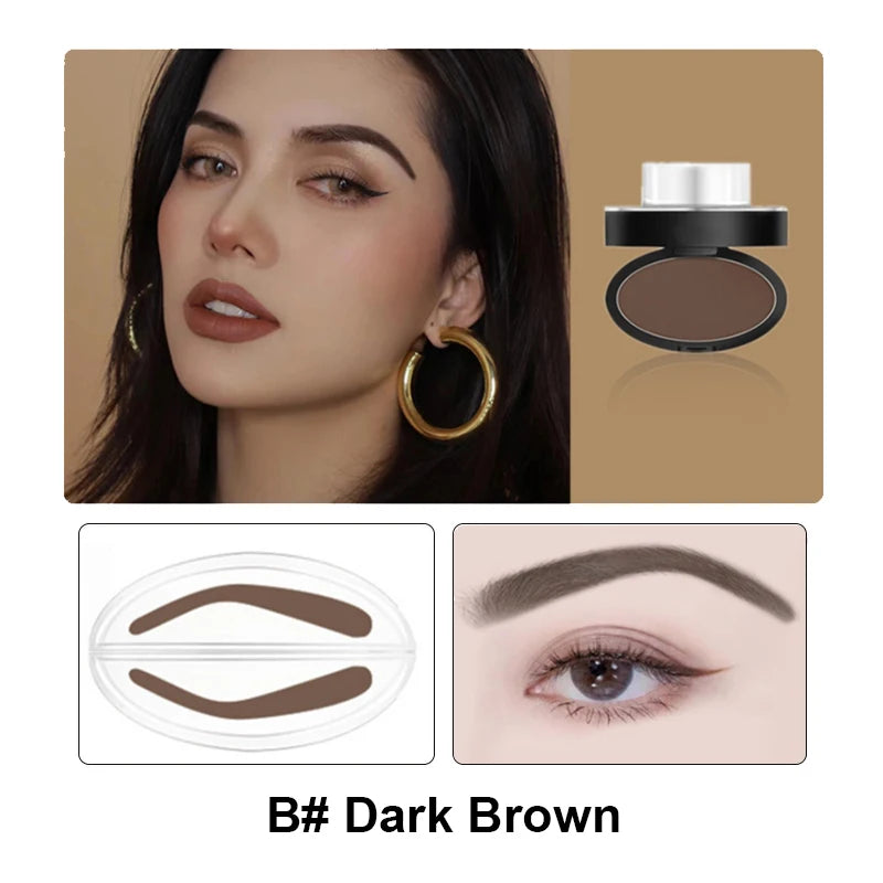 Waterproof Eyebrow Powder Stamp For Professional Makeup