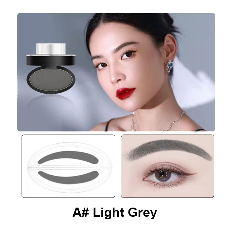 Waterproof Eyebrow Powder Stamp For Professional Makeup