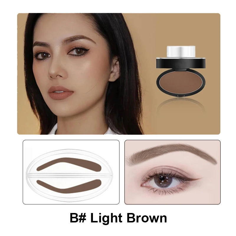 Waterproof Eyebrow Powder Stamp For Professional Makeup